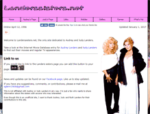 Tablet Screenshot of landerssisters.net